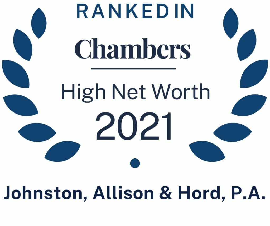Chambers high net worth guide 2021 logo